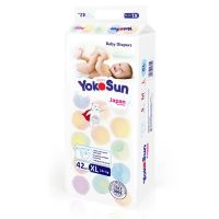 Подг. YokoSun детские на липучках №4 XL (13+ кг) 42шт